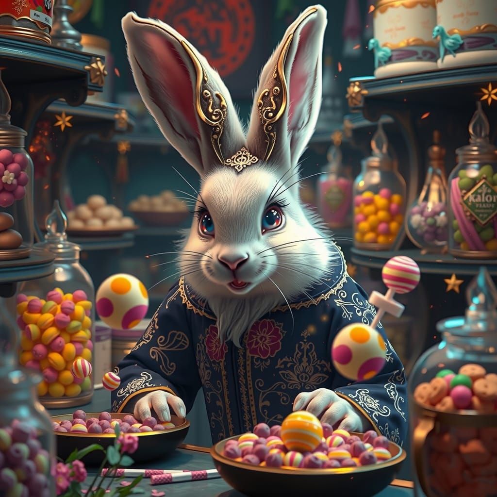 magic candy maker  by @tototoro