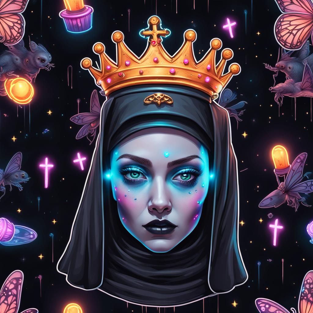 Futuristic nunnery - AI Generated Artwork - NightCafe Creator