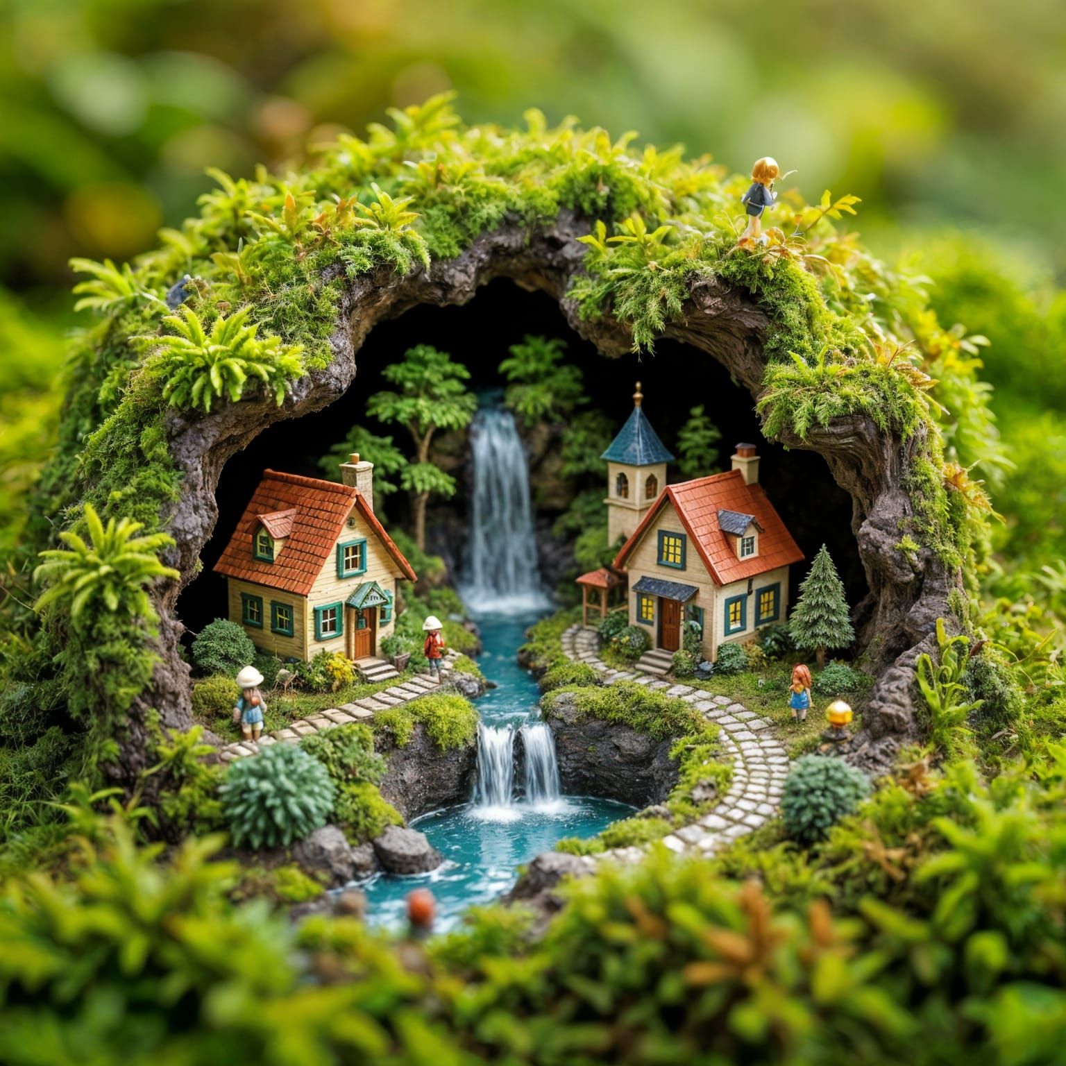 Moss world  by @Darkmina 