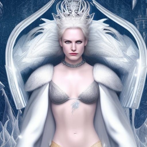 The White Queen - Emma Frost glitter skin.