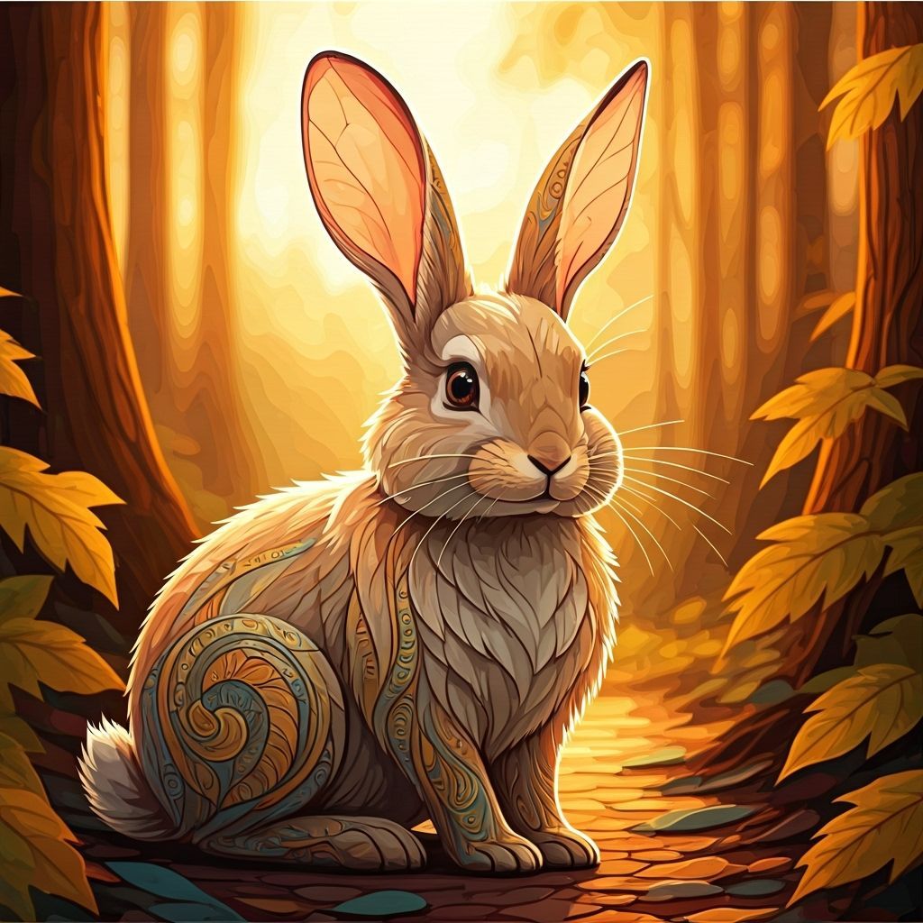 cute rabbit  by @Runaway Psychologist