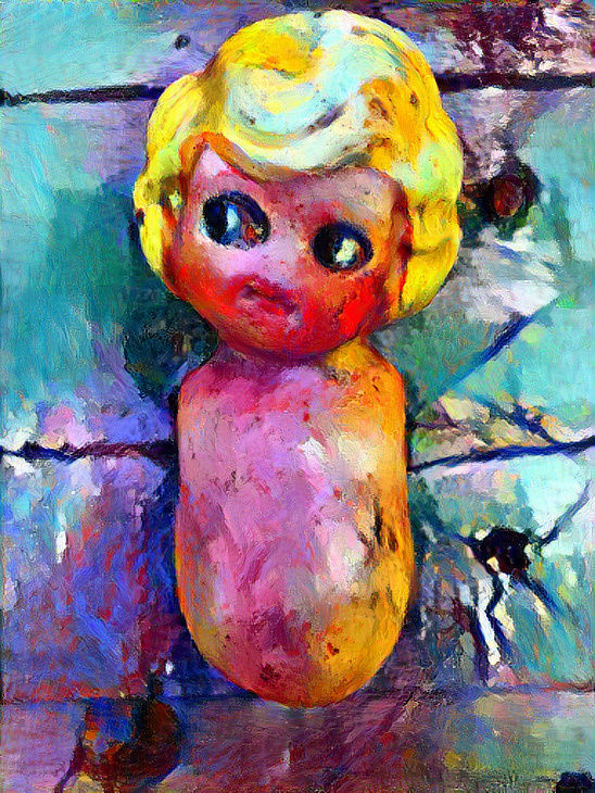 Creepy Halloween Doll