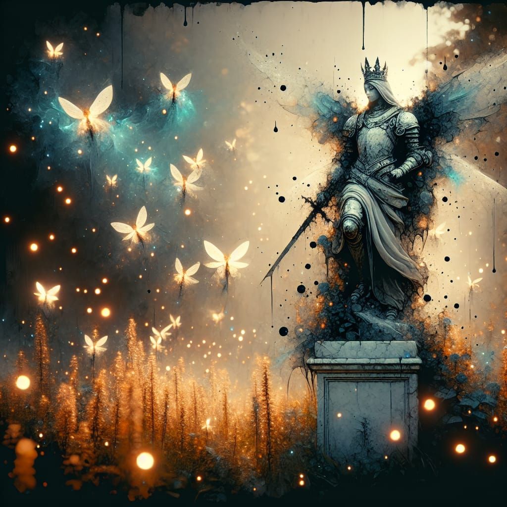 art by Carne Griffiths and Jeremy Mann. Twinkling sparkling ...