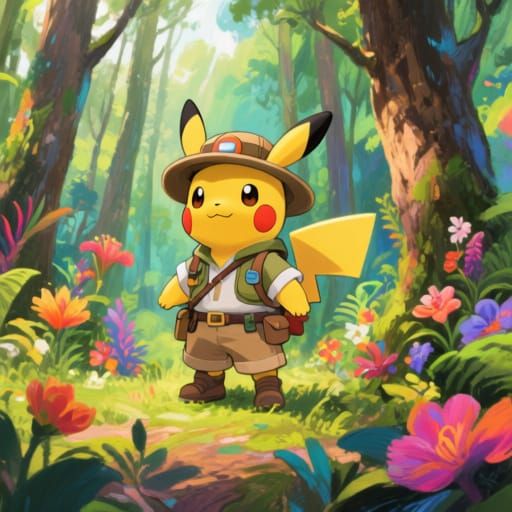 Pikachu's Wild Safari