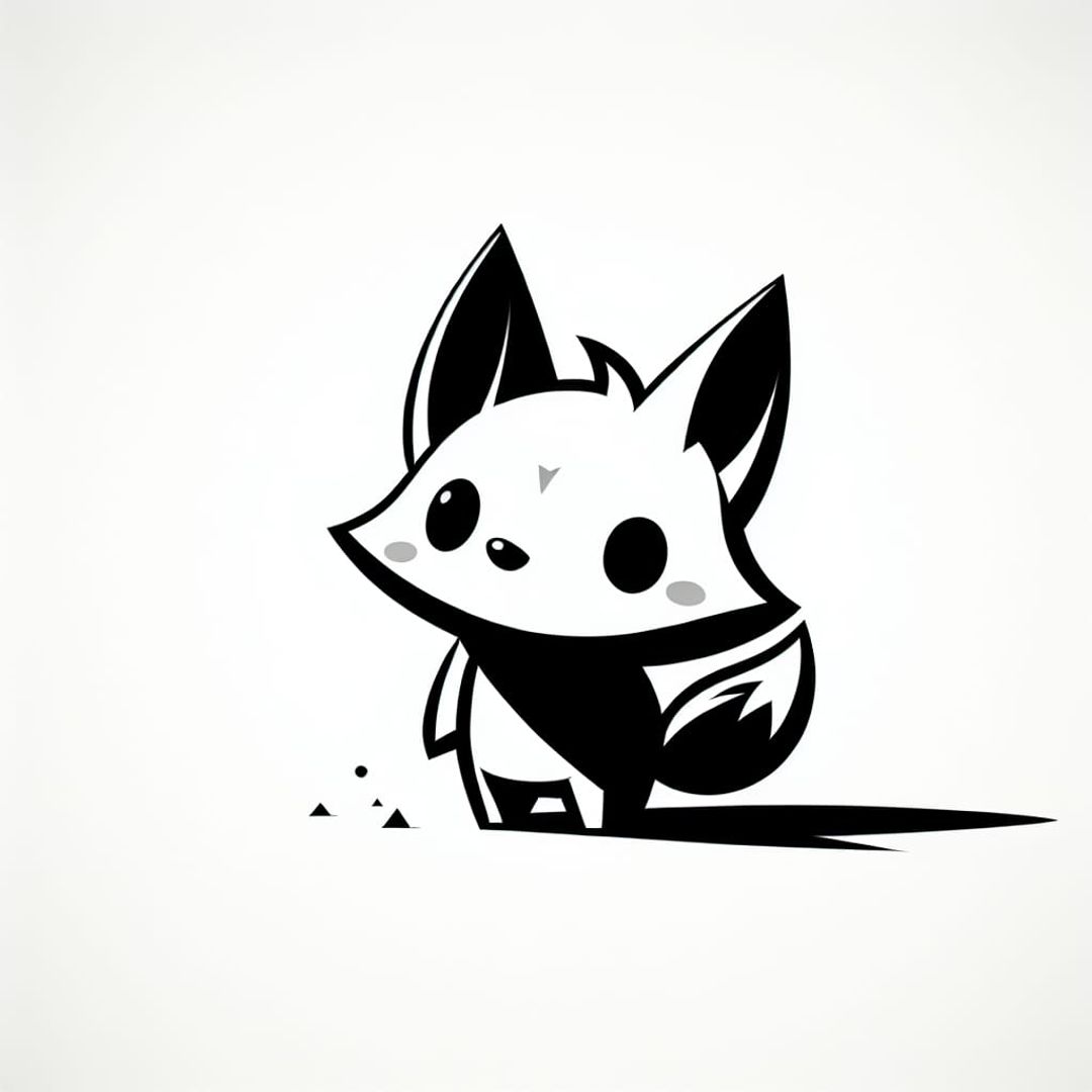 baby coyote drawing - AI Generated Artwork - NightCafe Creator