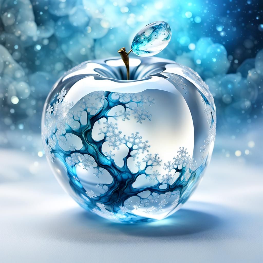 Crystal apple  by @Foodjoo_Pikotak