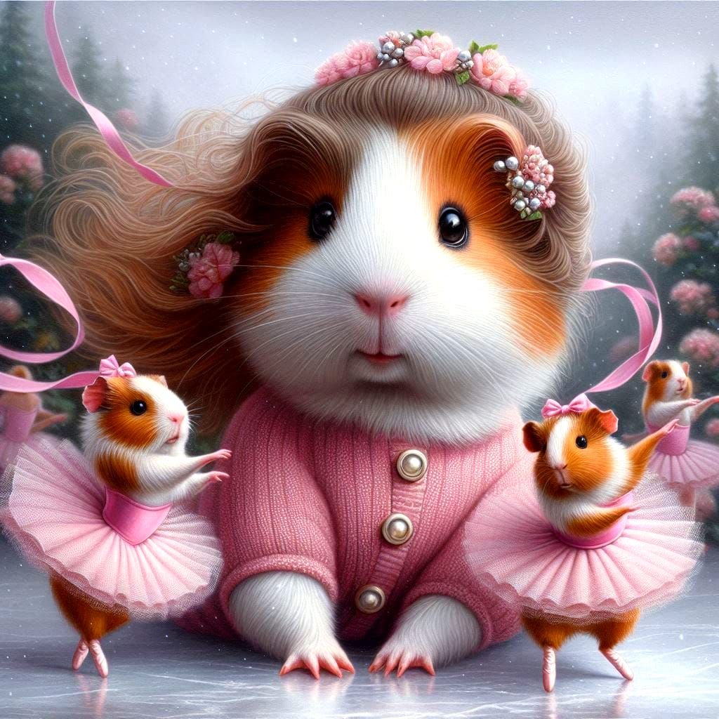 Guinea Pig Ballerinas