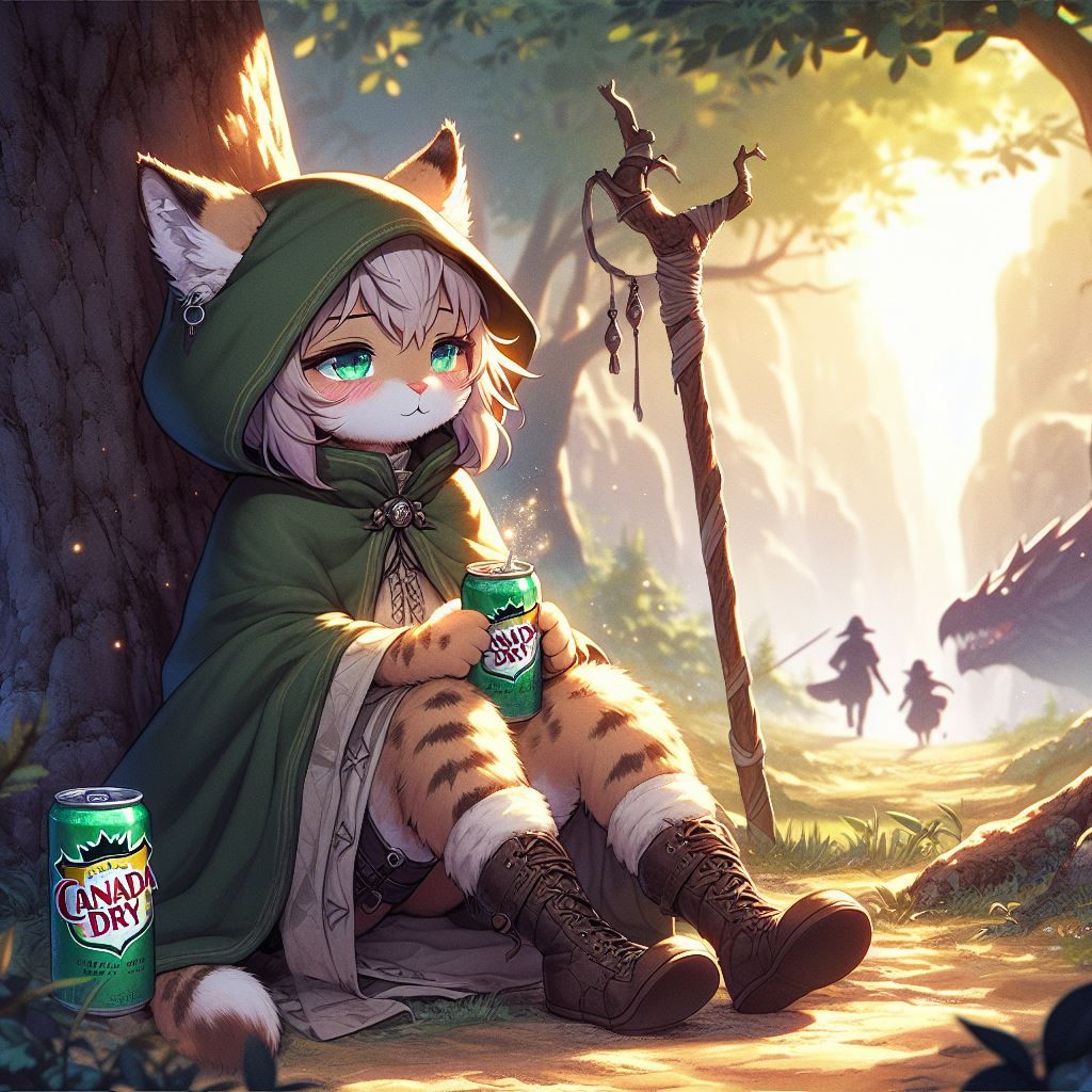 Relaxing at the Road's Edge