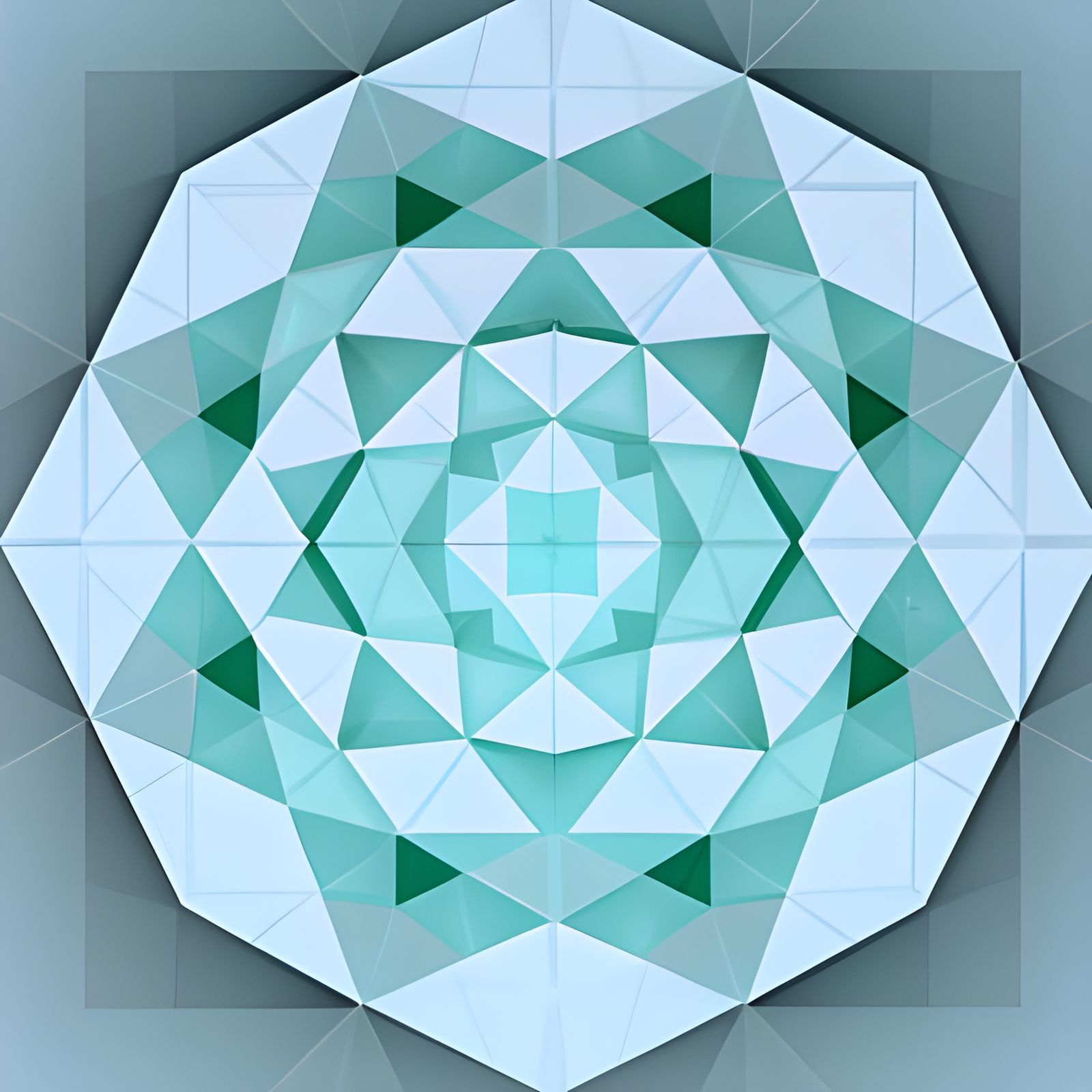 Faceted design AI Generated Artwork NightCafe Creator