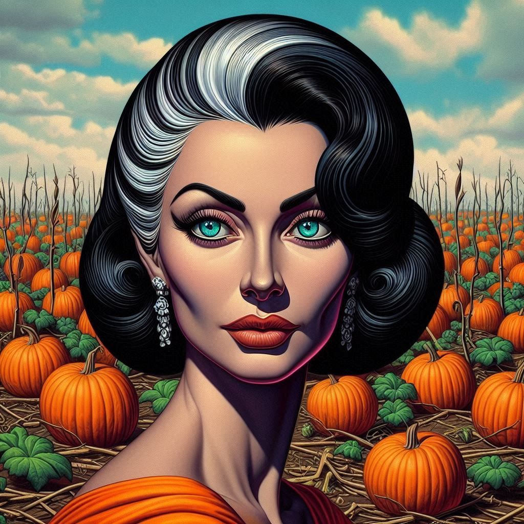 Surreal Pumpkin Patch Beauty 3