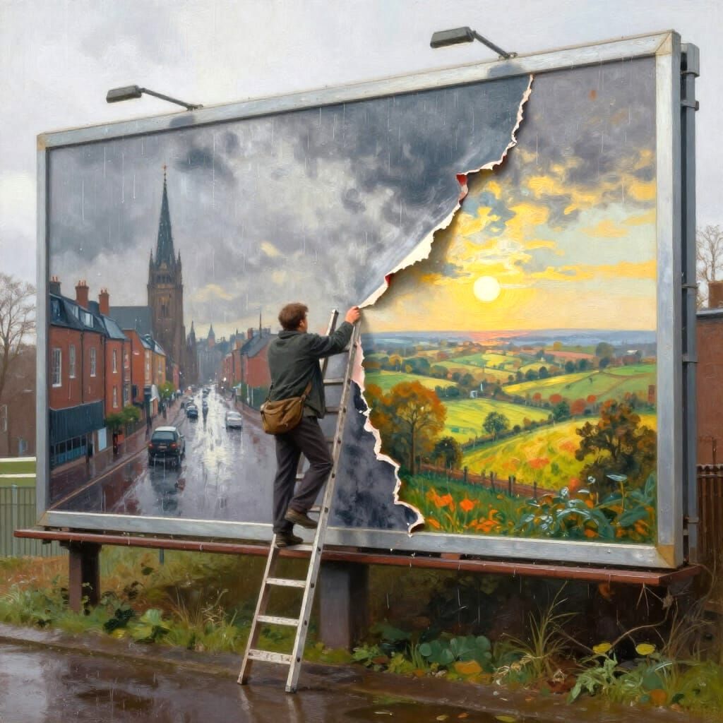 A bright new day  by @Seurat22