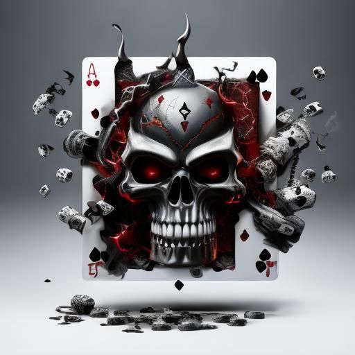 <lora:Cards-of-Dark DSv8:1.0>Fires of Hell, king of diamonds