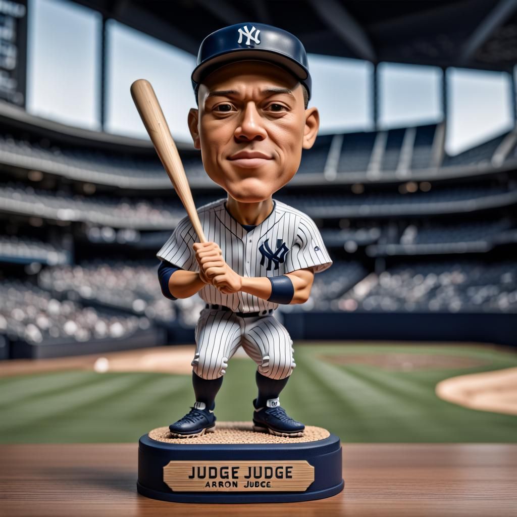 Aaron Judge Bobblehead AI Generated Artwork NightCafe Creator