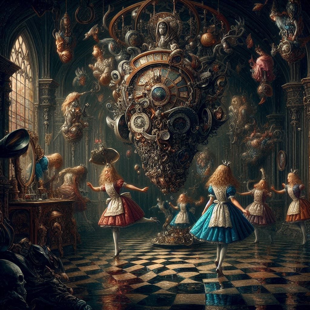 Alice's looking-glass space