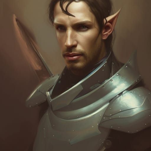 Elven Soldier - AI Generated Artwork - NightCafe Creator