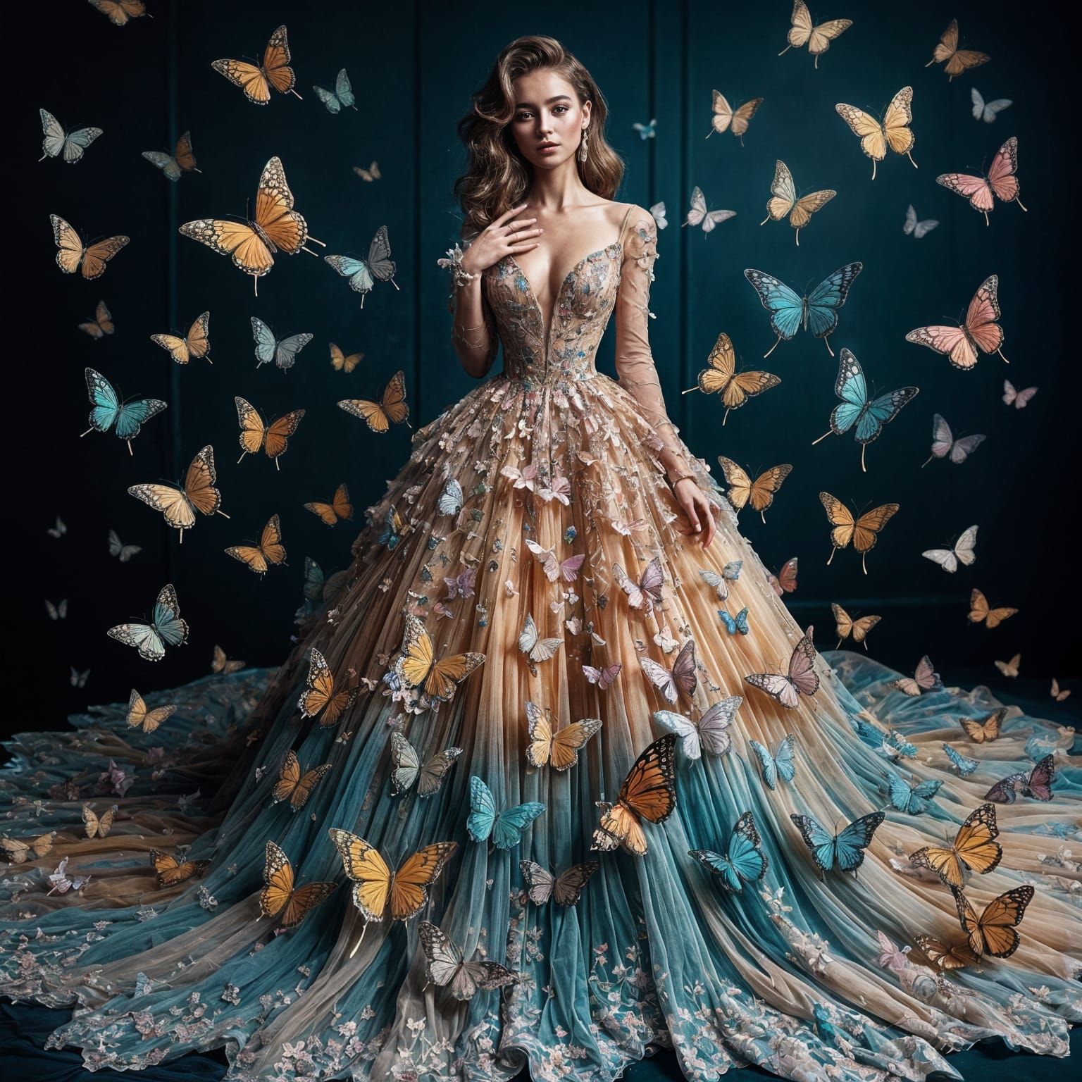 Butterfly Fashion Portraits