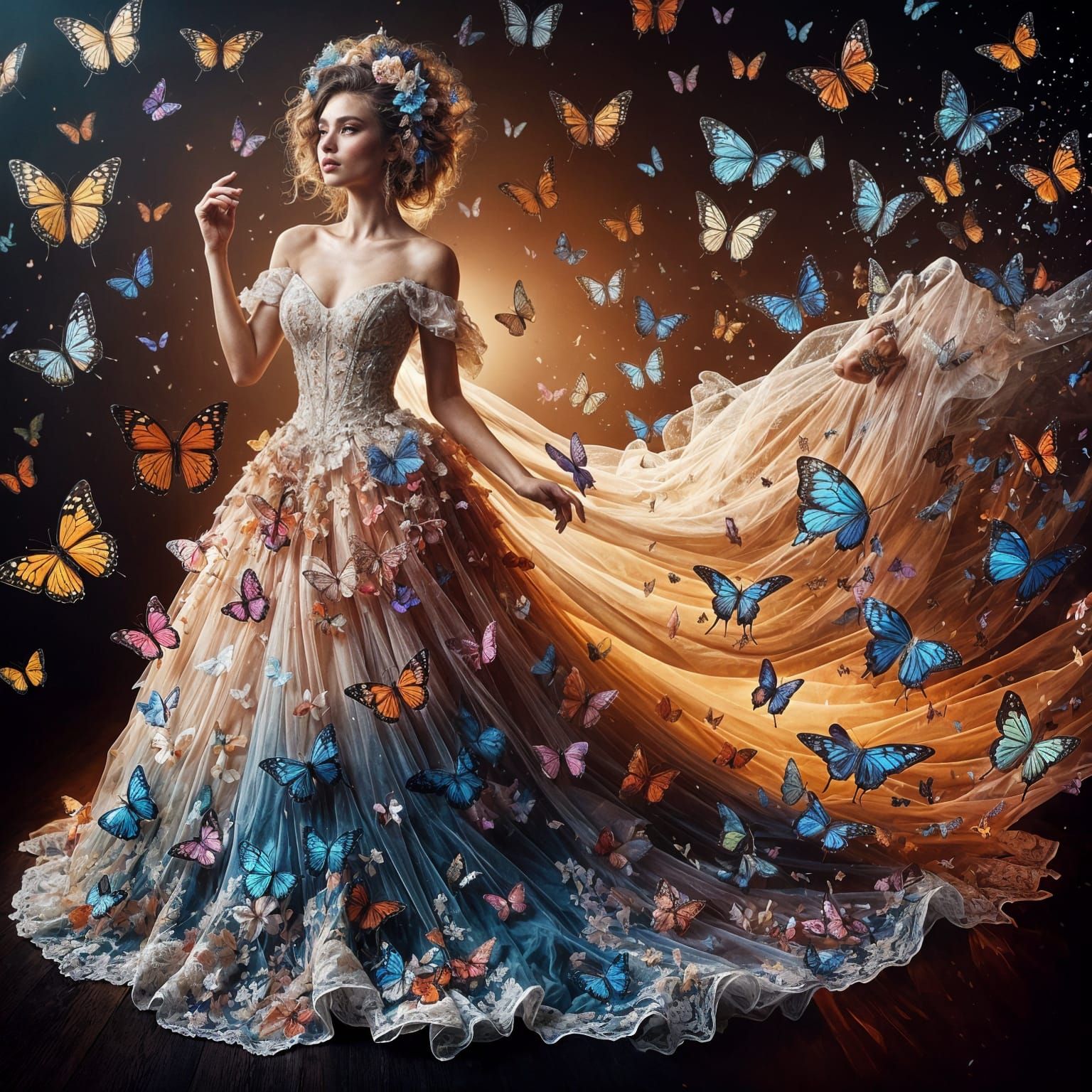 Butterfly Fashion Portraits