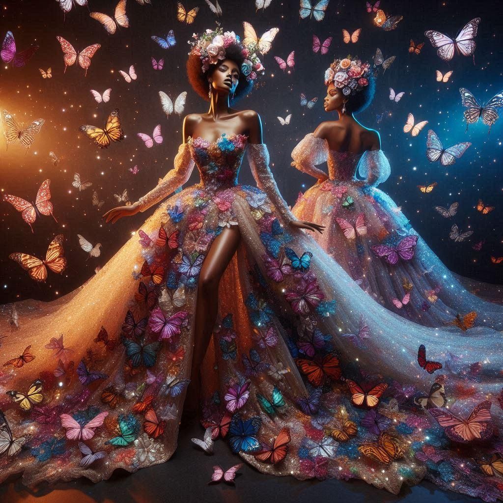 Butterfly Fashion Portraits 