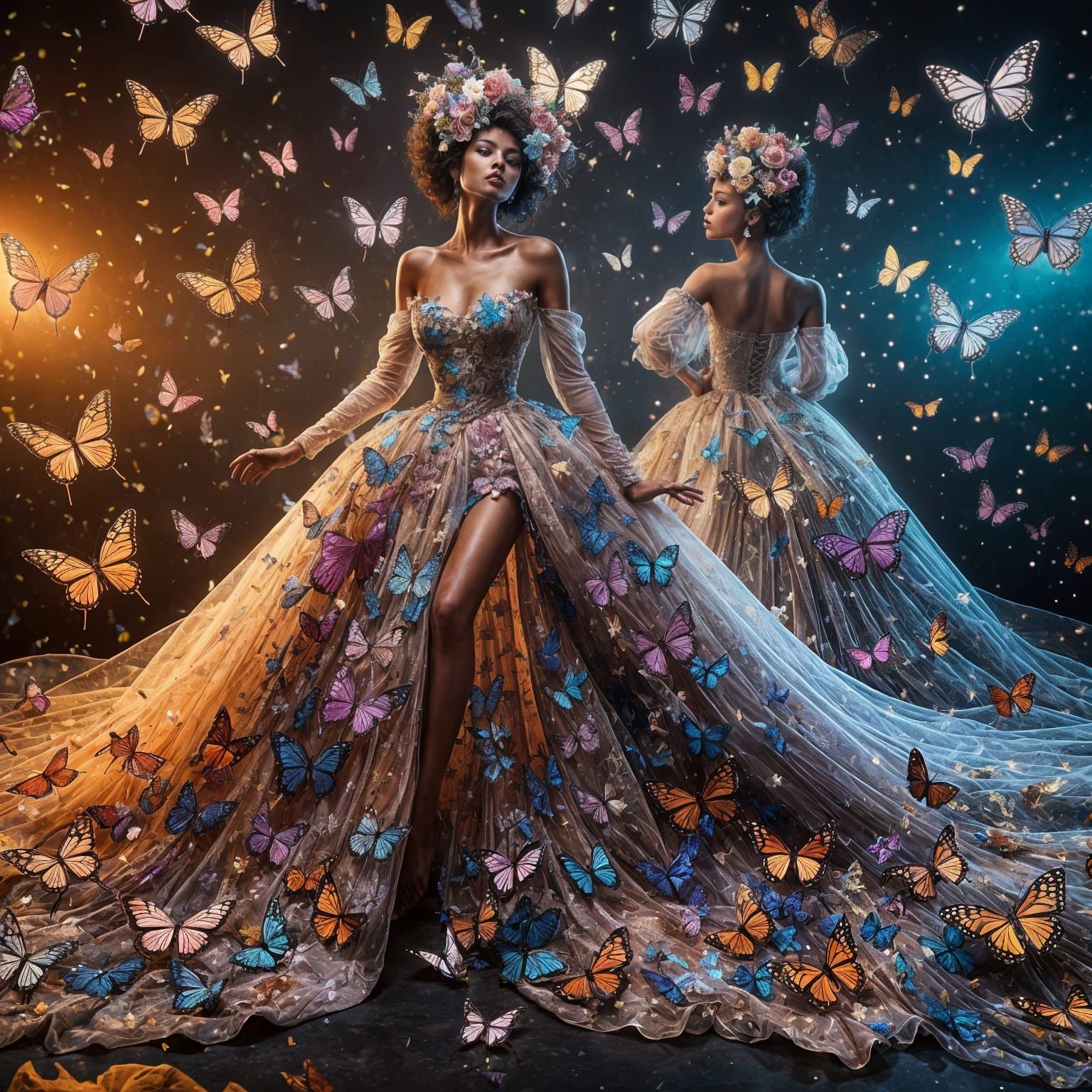 Butterfly Fashion Portraits