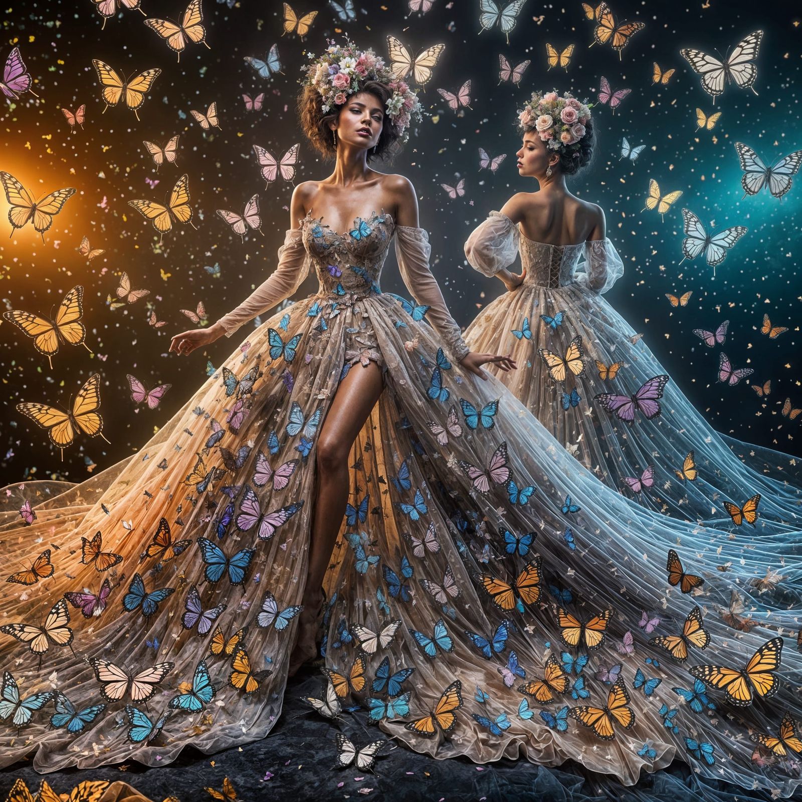 Butterfly Fashion Portraits