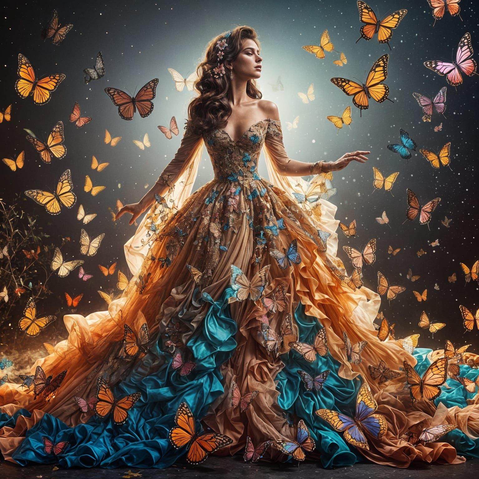 Butterfly Fashion Portraits