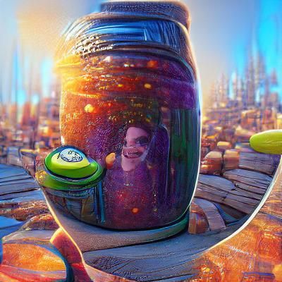 man in the pickle jar