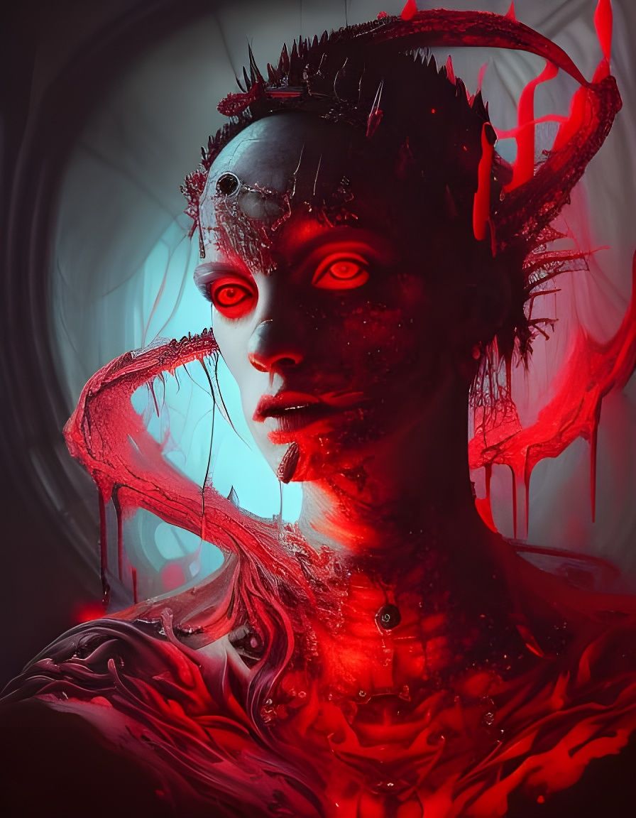 Aatrox, the blood magic using world ender - AI Generated Artwork -  NightCafe Creator