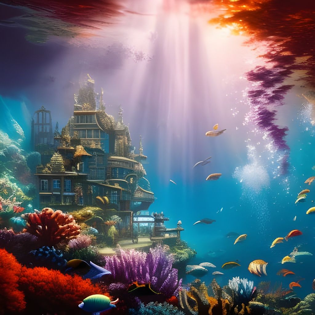UNDERWATER CITYSCAPE