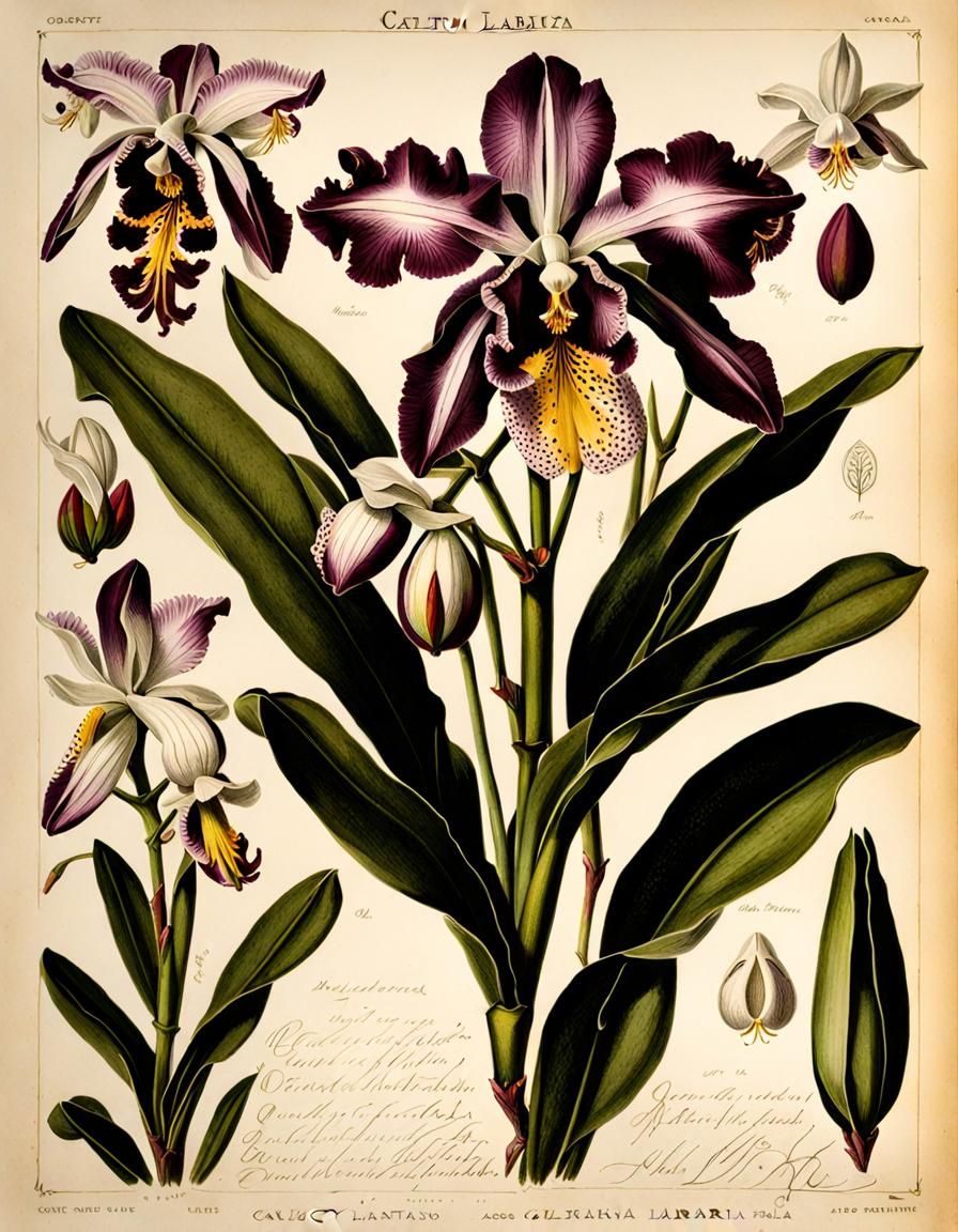 The Beauty of the Cattleya labiata  by @Mantooth Gage