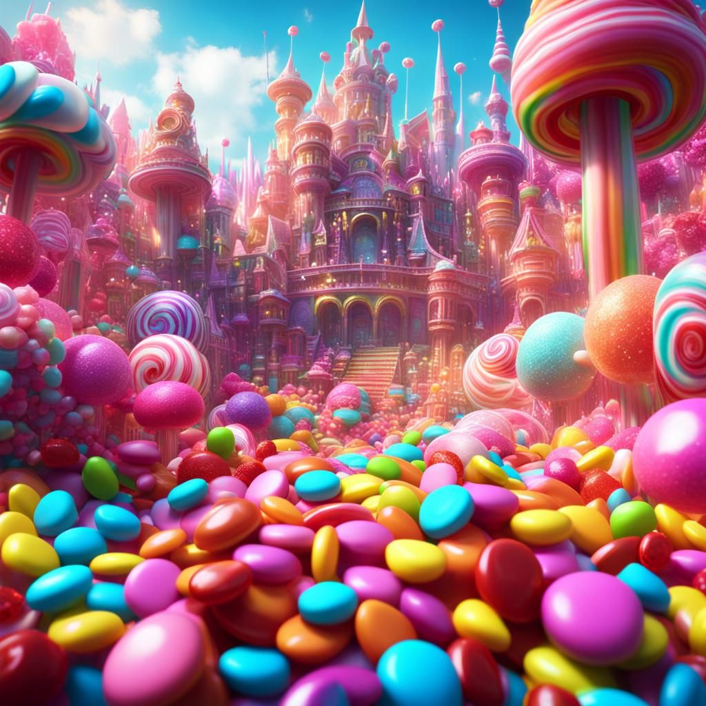 Candy Wonderland  by @Hani