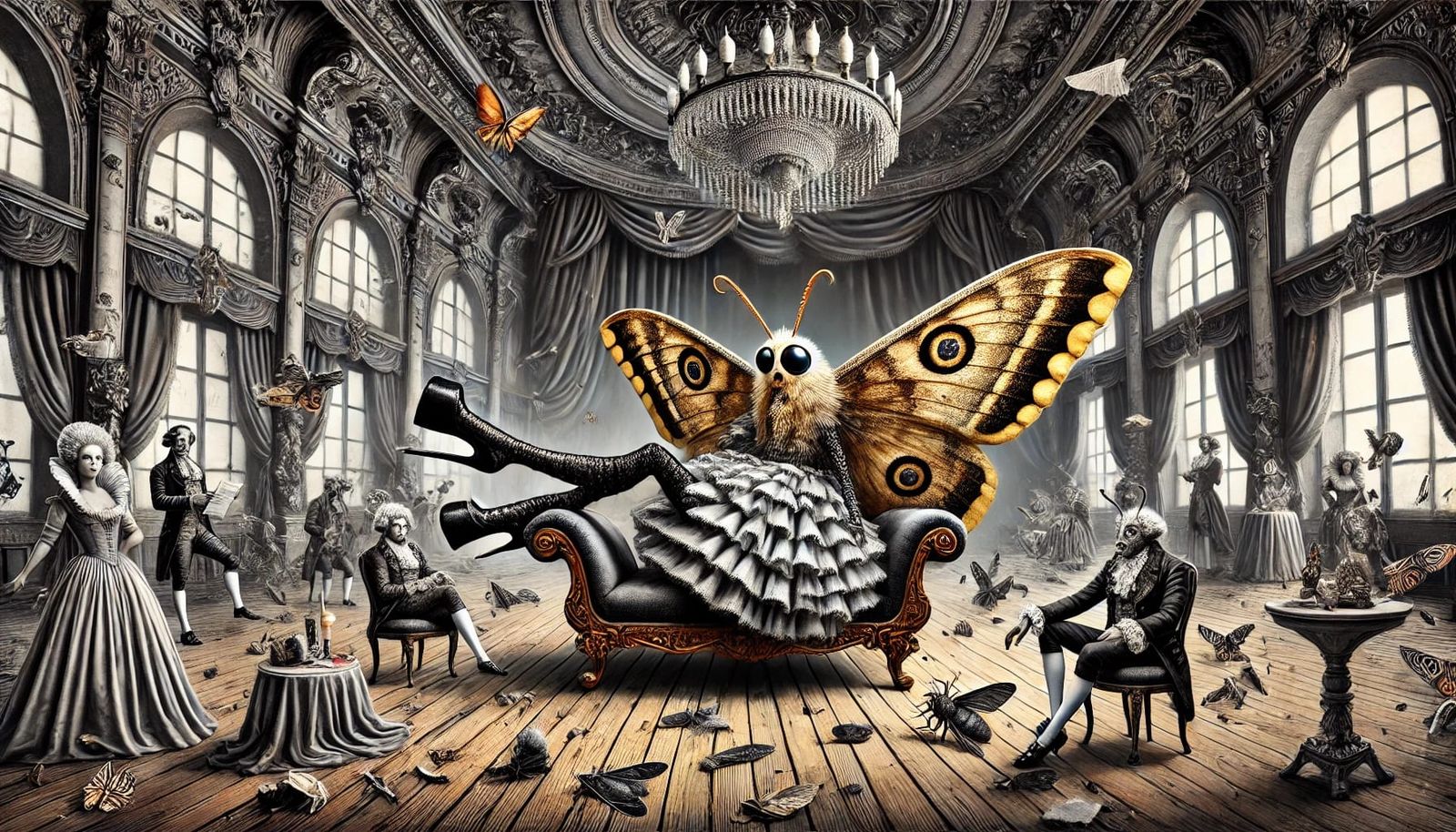 Grand Dame duPapilio so confused