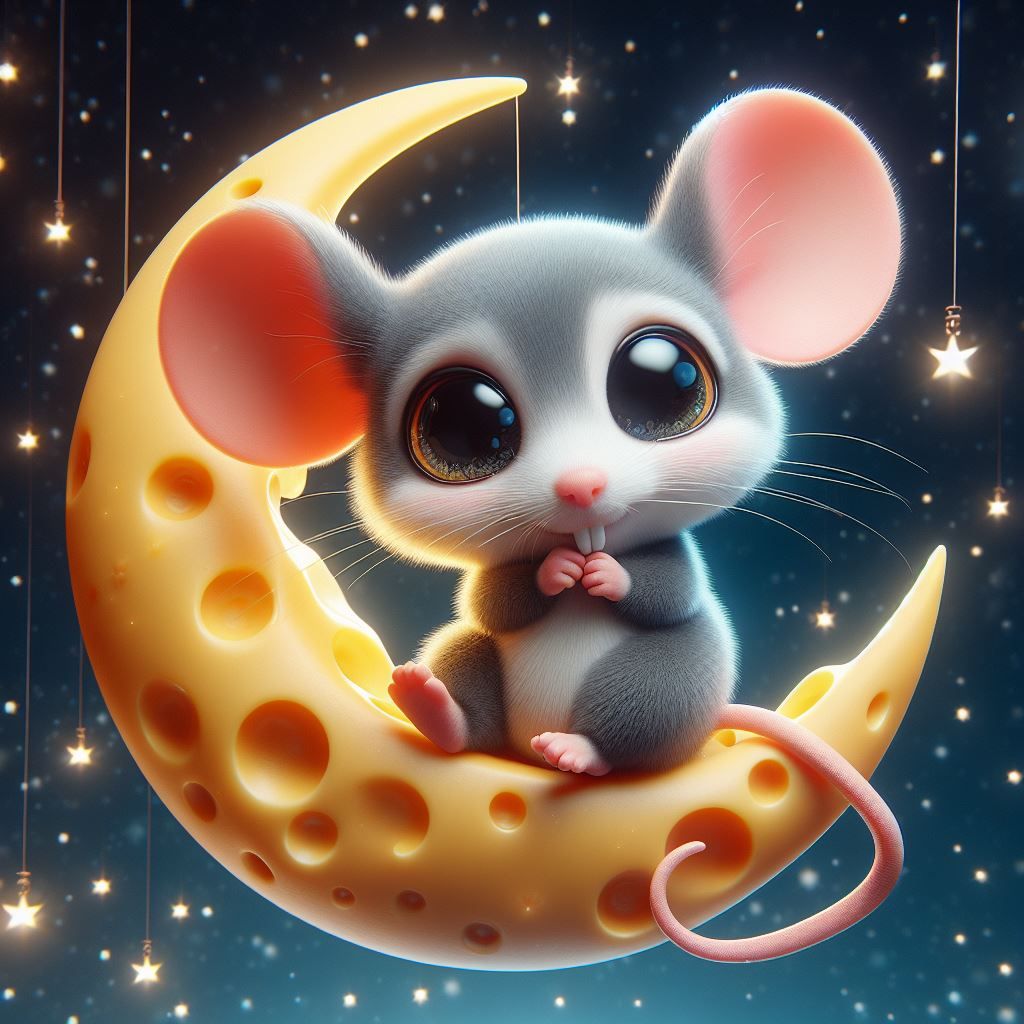 Mouse on the moon