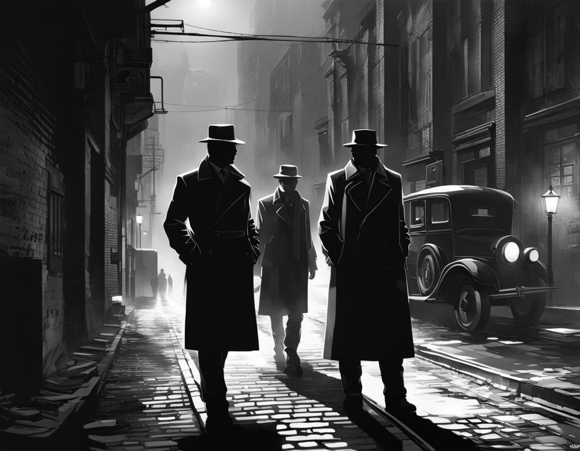 Gangsters - AI Generated Artwork - NightCafe Creator