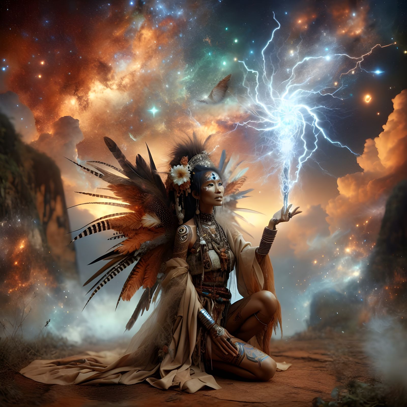 Tribal power  by @Chantal-Rose