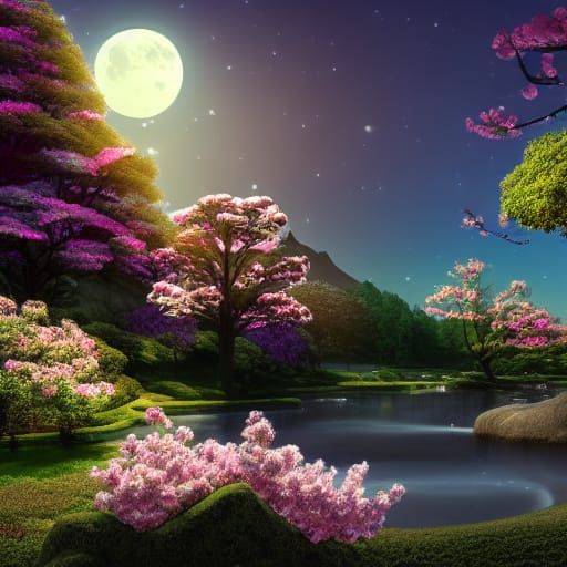 Secret flower garden