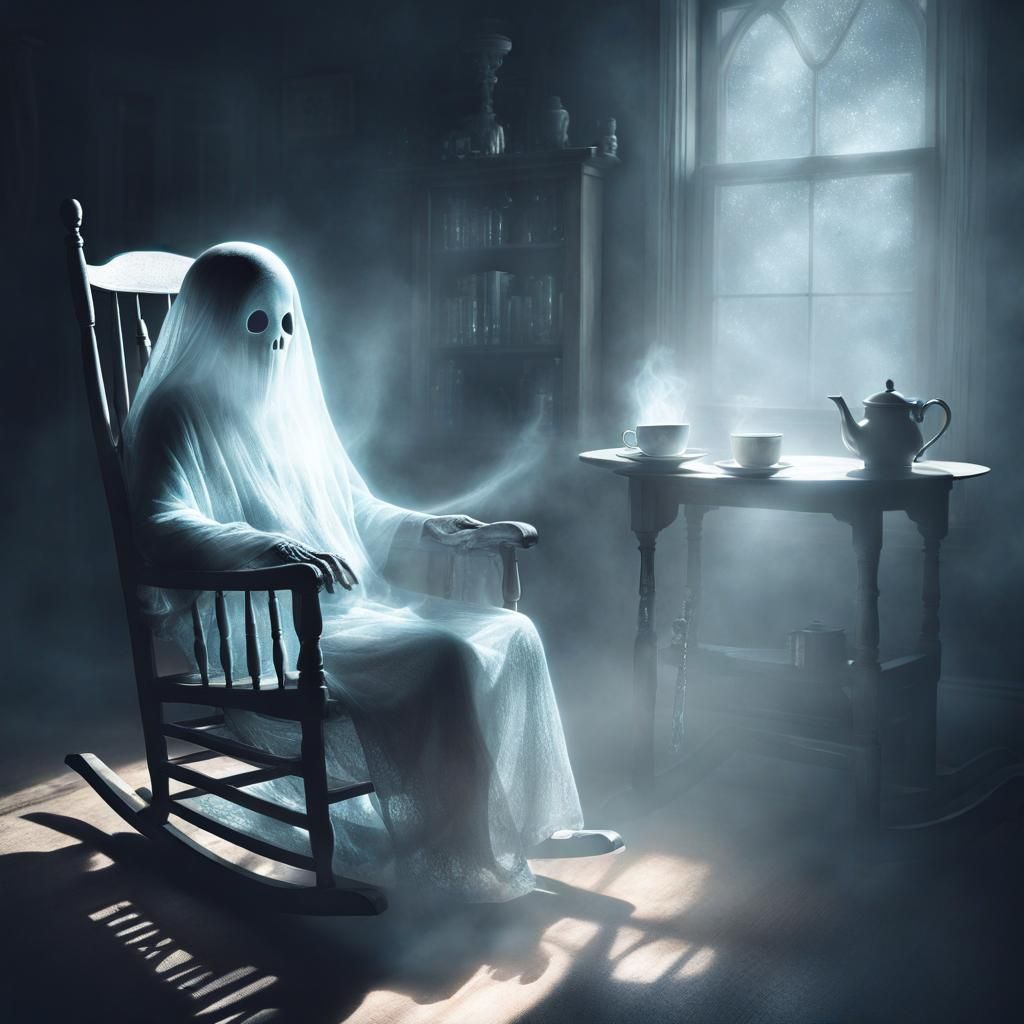 The Grandmother's Ghost 4 - AI Generated Artwork - NightCafe Creator