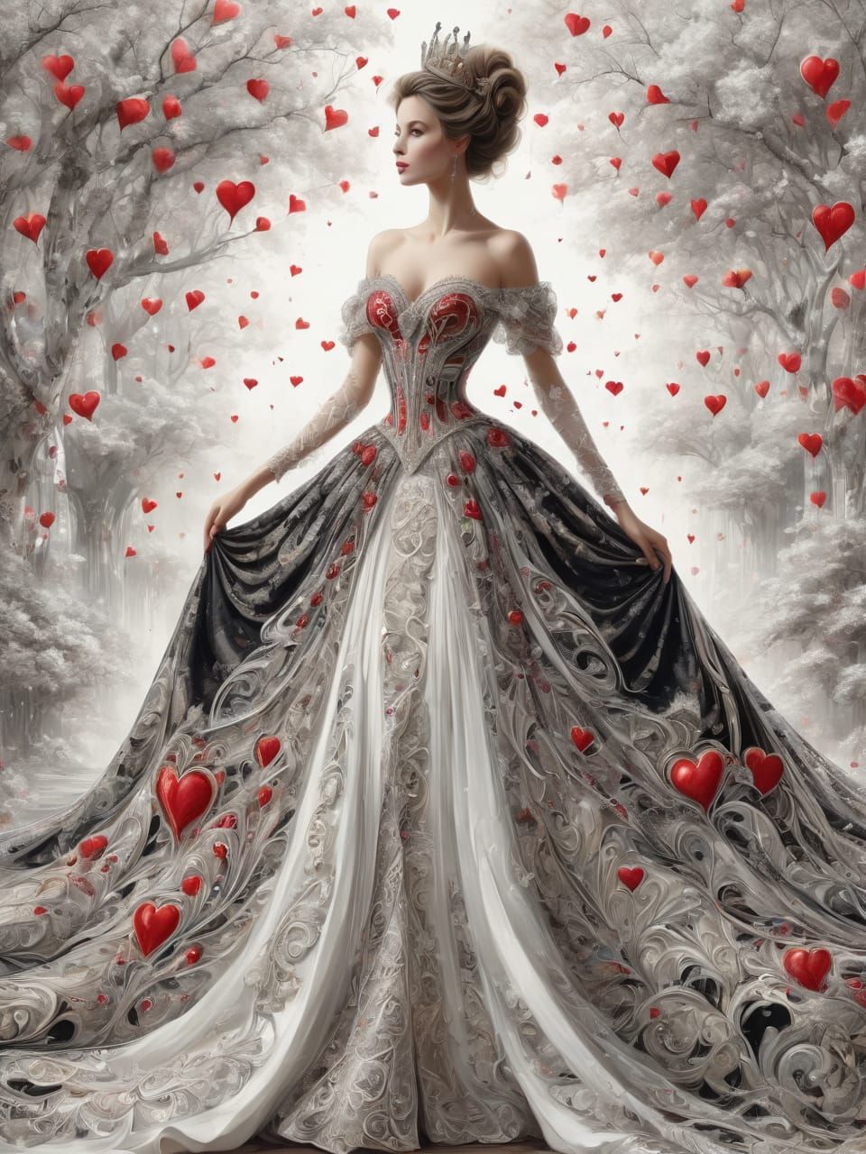 Queen of Hearts 14