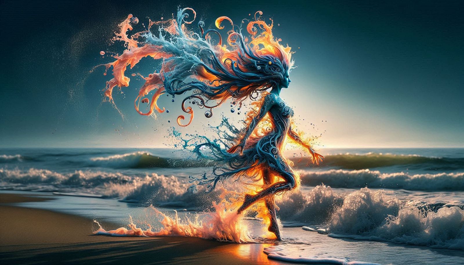 Traveling Elemental Comes Ashore