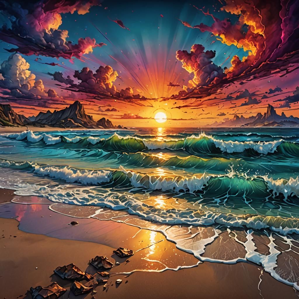 Ethereal Blaze  by @Kay