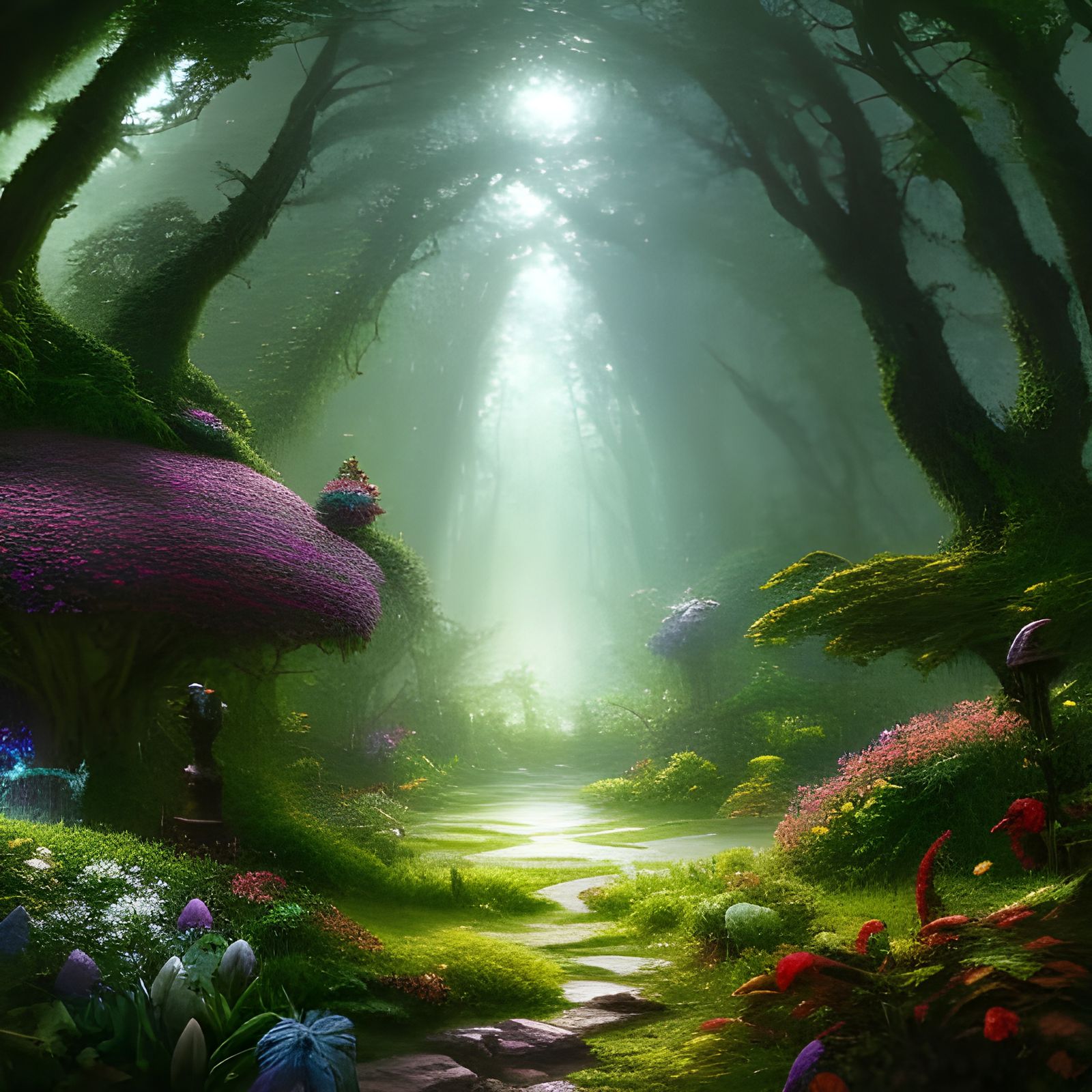 portal to the flower realm 7  by @shooflower