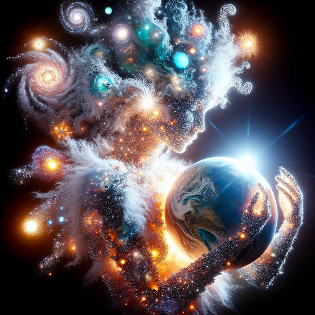 Earth's Celestial Guardian