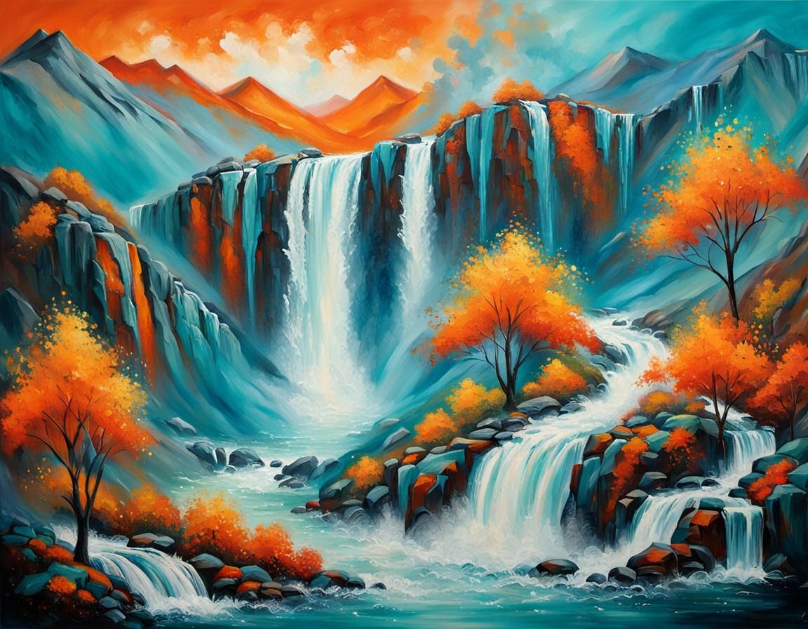 Autumn Waterfalls