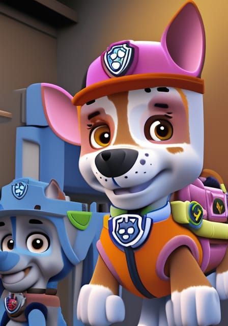 paw patrol AI Generated Artwork NightCafe Creator