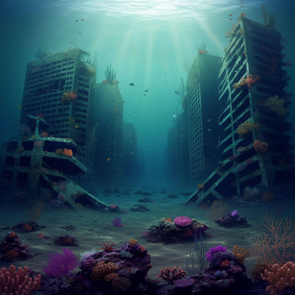 Nature slowly reclaims its own