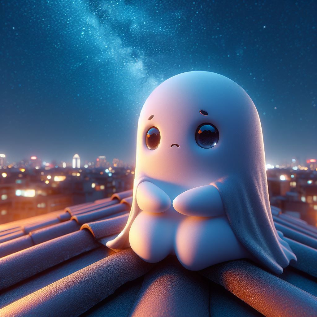 Sad Little Ghostie