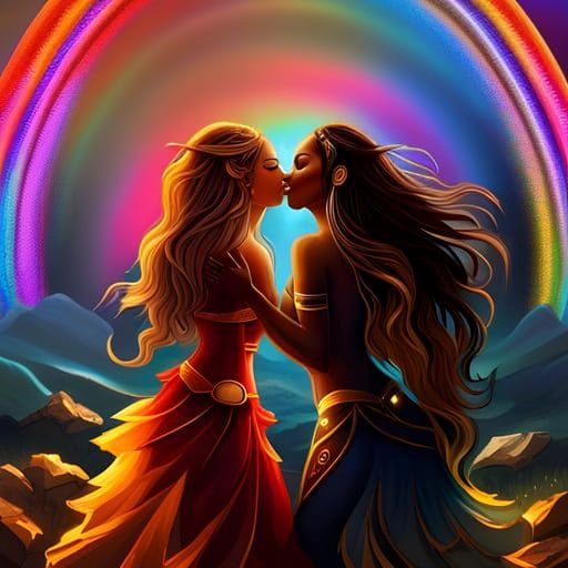 A Rainbow Kiss 2