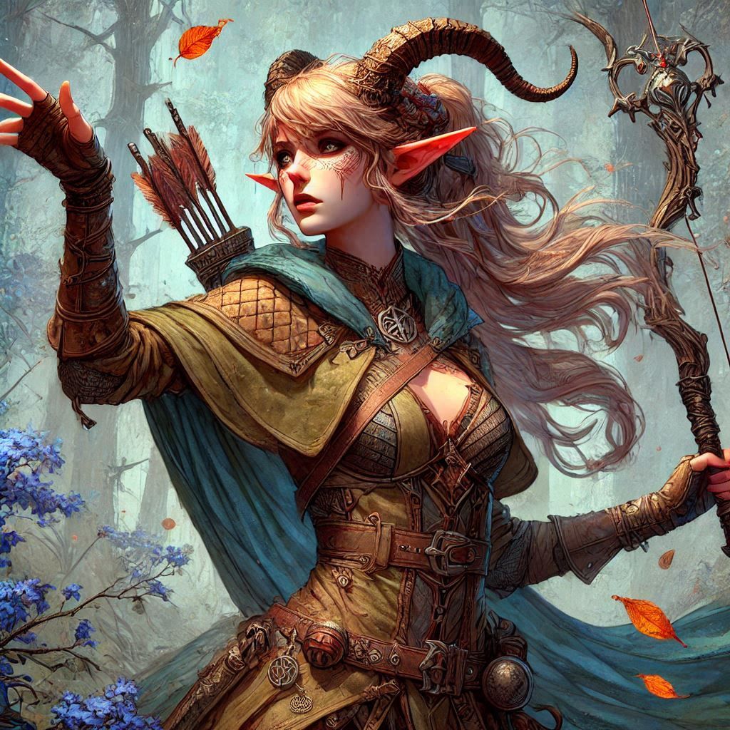 Hildina, Tiefling Ranger