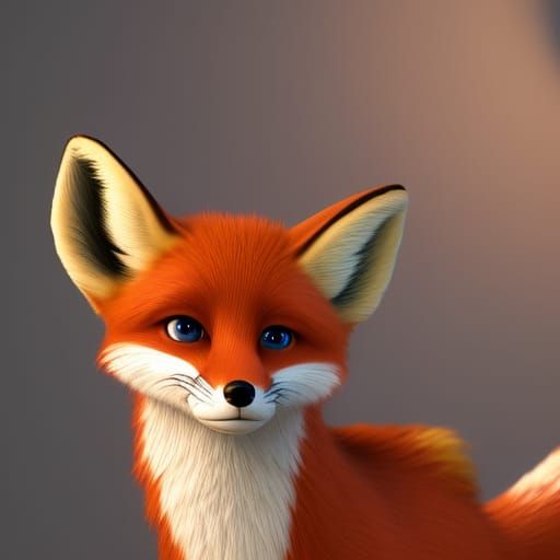beautiful fox - AI Generated Artwork - NightCafe Creator