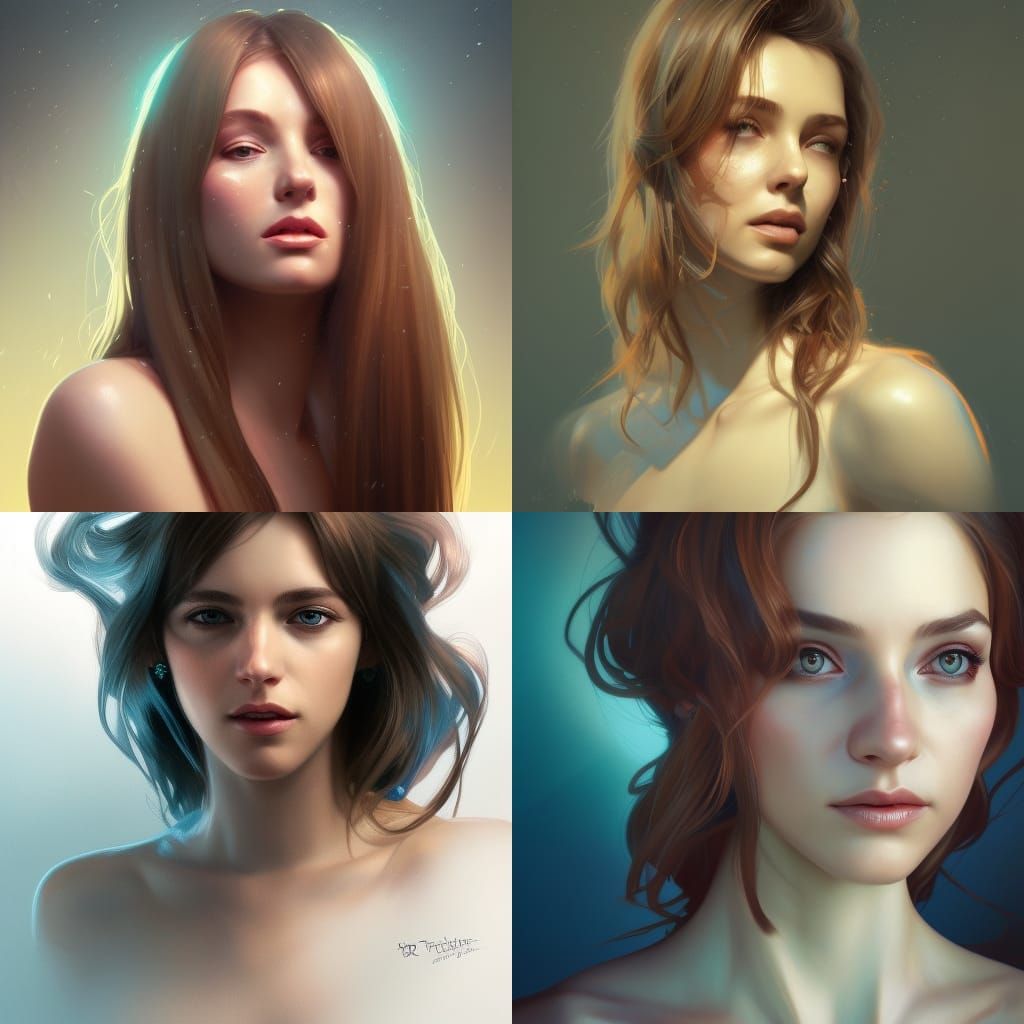 Beautiful Women - AI Generated Artwork - NightCafe Creator