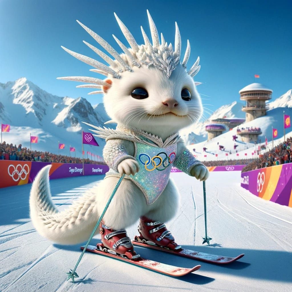 baby otter dragon hybrid winter sport